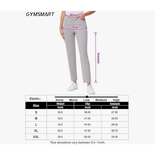 GymSmart Golf/Casual Pants with Pockets Size M New With Tags Size M