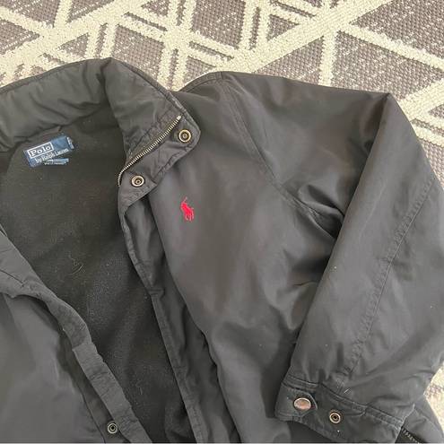 Polo Vintage  Ralph Lauren black bomber jacket