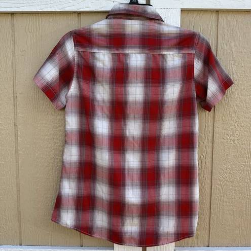 Krass&co Dixxon Flannel  Mrs Horsepower Clay Smith Cams Plaid Shirt Button Small