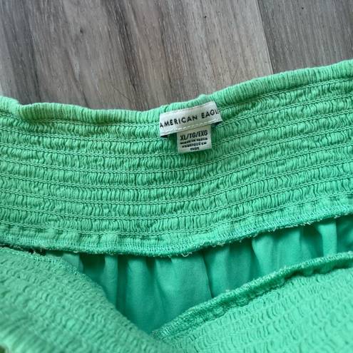 American Eagle  XL Green Wide Leg Pants