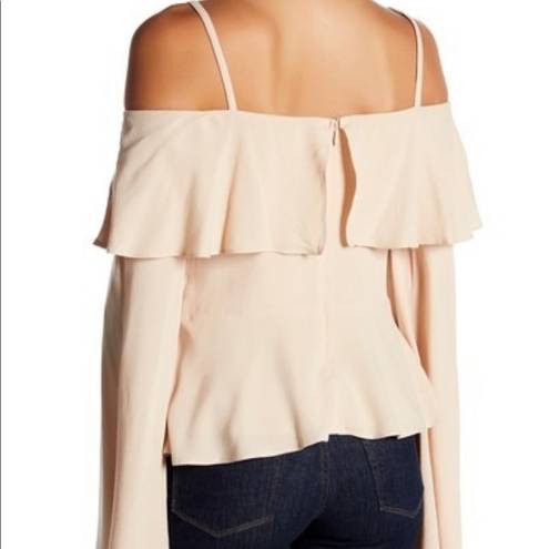 Endless Rose  Top Cold Shoulder Angel Sleeve Blouse