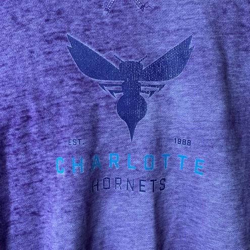 Nba Charlotte Hornets Sweatshirt Womens XL Purple  Soft Comfortable Loose