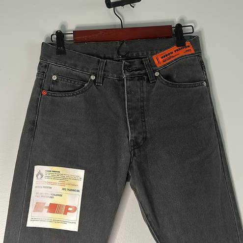 Heron Preston  Acid Wash Pence Regular Jeans