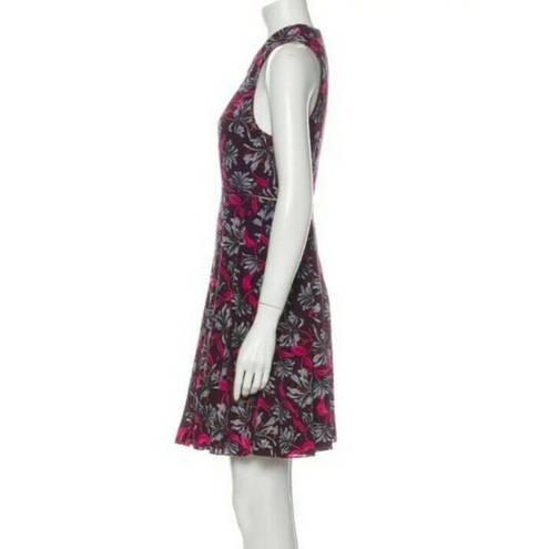 Rebecca Taylor  Mystic Garden Twist Keyhole Dress Sz 4