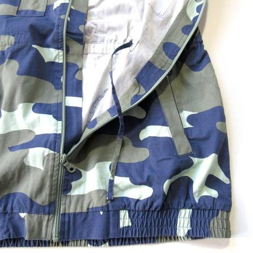 American Eagle NWT Offline Aerie  Cotton Cargo Vest in Camouflage Utility Hood S