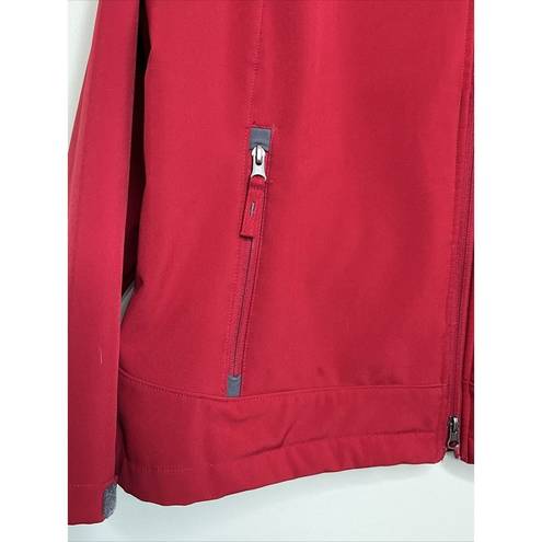 Free Country WOMENS SUPER SOFTSHELL JACKET RED Zipper Front XL