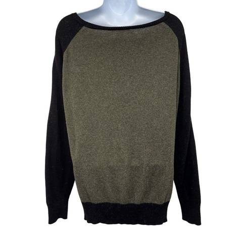 Torrid  Love Heart Knit Long Sleeve Pullover Plus Size Sweater Top 2X Olive Green