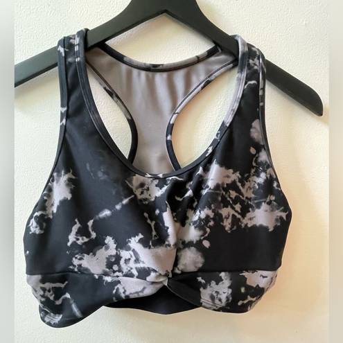 Marika black camo leggings and sports bra, size XL