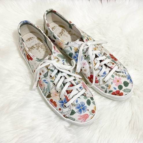 Keds  x Rifle Paper Co. Kickstart Strawberry Fields Sneakers