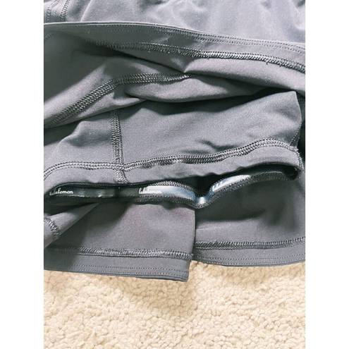 Lululemon  Pace Rival Skirt (Regular) *4-way Stretch 13" Black size 2