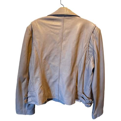 London Fog  Soft Leather Biker Jacket