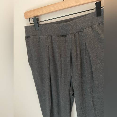 Elizabeth and James  Gray Lightweight Rayon Joggers Size XS