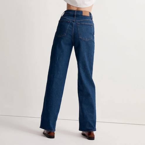 Madewell  The Perfect Vintage Wide-Leg Jeans High Rise Dark Wash Women’s Size 27