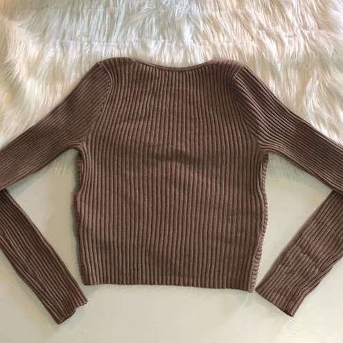 Abercrombie & Fitch  Luxloft Wrap Sweater | Size Medium