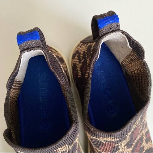 Rothy's  Wildcat Cheetah Print Chelsea Boot size 7