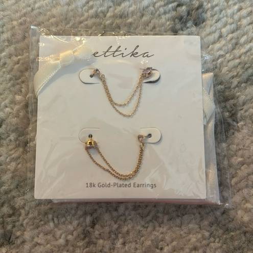Ettika  Double Piercing Earring