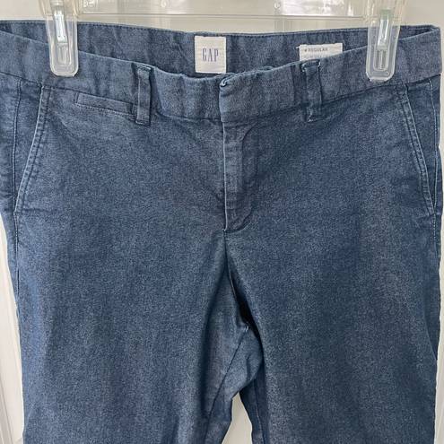 Gap Slim City Crop size 4 jeans navy blue