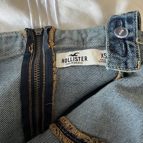 Hollister  | Denim Jean Dress with Pockets XS