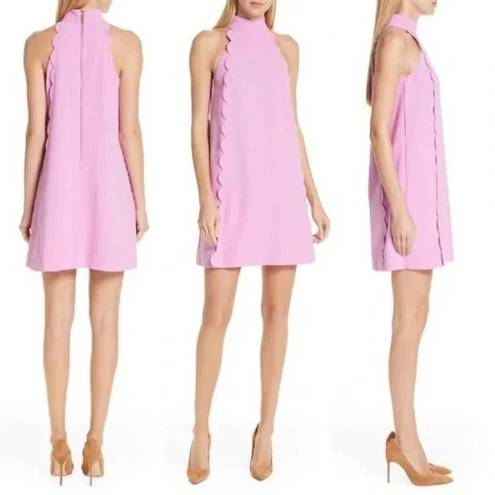 Ted Baker  London Torrii Scallop Halter Neck Tunic Dress with Pockets