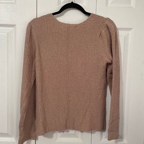 Saltwater Luxe  Blush Fitted Sweater size XL