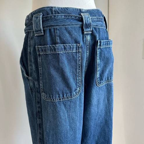 Polo  Ralph Lauren Jeans Cropped Barrel Leg Dark Wash Size 27