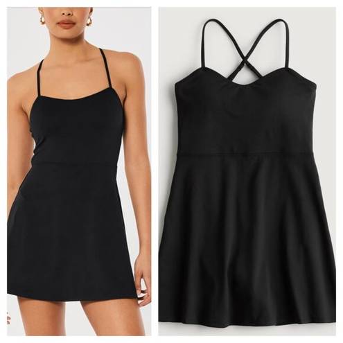 Gilly Hicks  Hollister Go Recharge Sweetheart Active Mini Dress Black Women's M