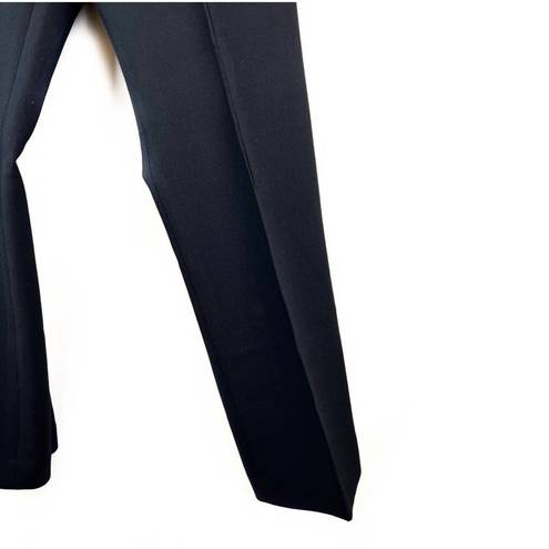 Elizabeth and James Black Pleated High-Waisted Trouser Pants 4 Classic Office