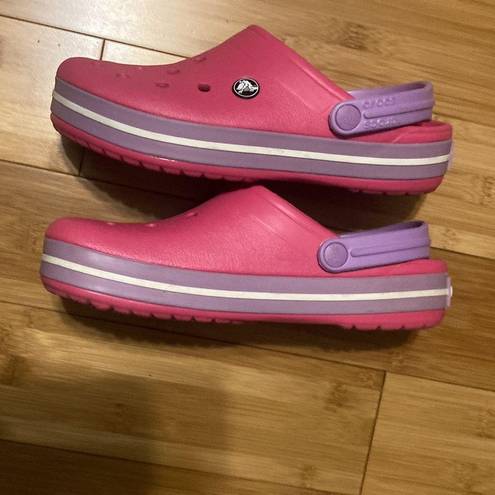 Crocs  Unisex Adult Crocband Clog Women’s Size 8 And Men’s Size 6