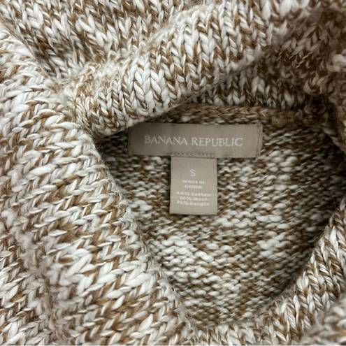 Banana Republic  Tan Knit Turtleneck