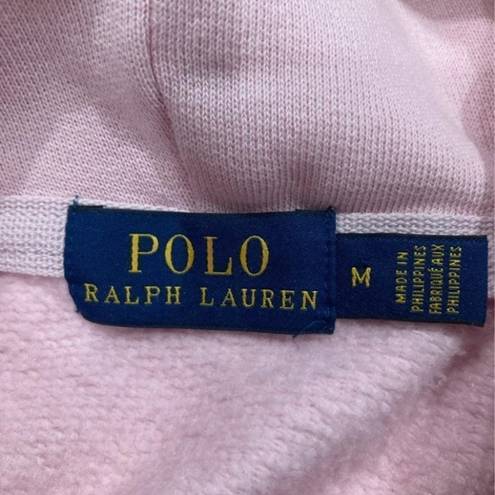 Polo  Ralph Lauren light pink hoodie in size medium