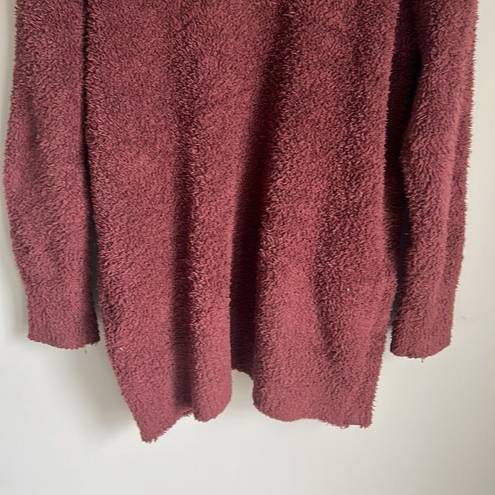 Barefoot Dreams  Cozychic So-Cal Cardigan Sweater Open Front Pocket Oversized