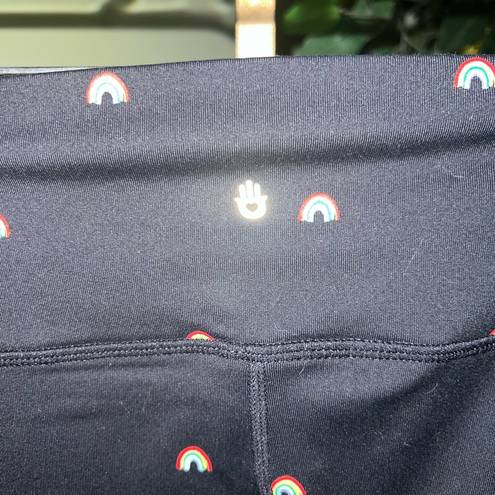 Spiritual Gangster  High Waisted Rainbows Leggings Size Small