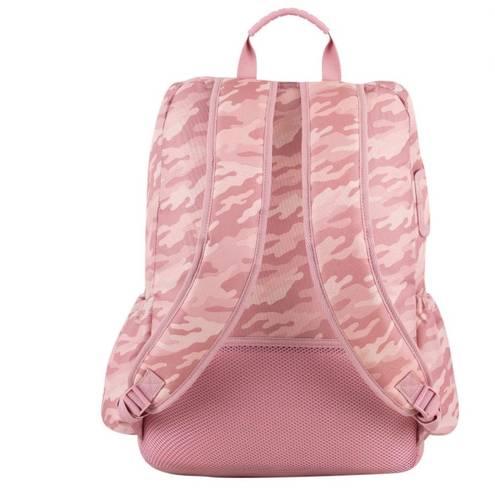 East sports pink camo very roomie backpack. Withpadded straps n strap to hang up