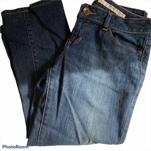 DKNY  Avenue Dark Wash Cropped Jeans
