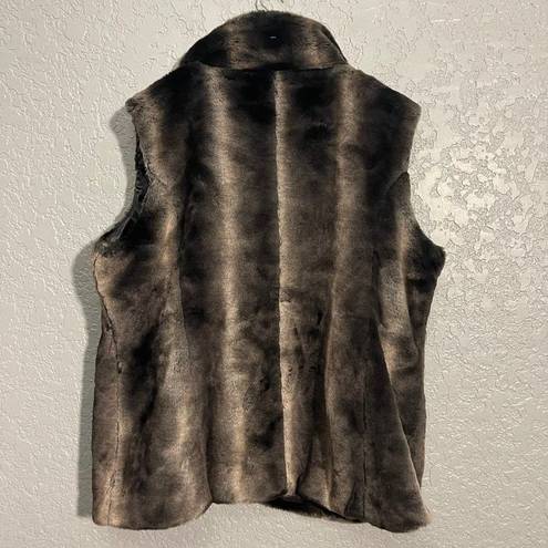 Isaac Mizrahi  Faux Fur Vest