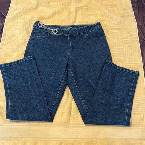 Krass&co Lauren Jeans  jeans w/ cute chain details stretchy EUC