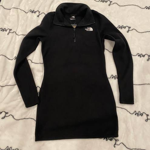 The North Face Womens Glacier 1/4 Zip Fleece Dress