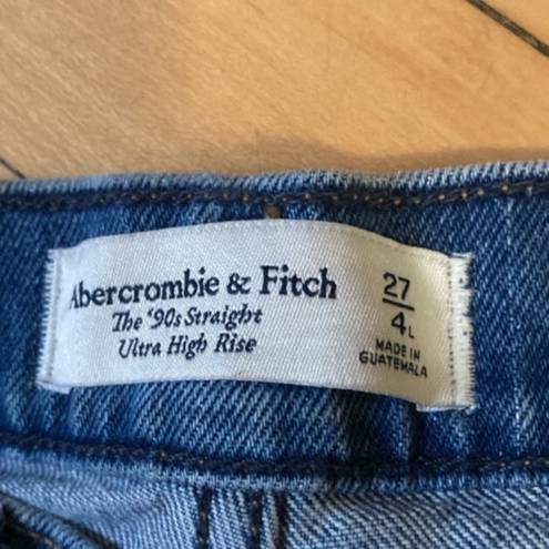 Abercrombie & Fitch  90s straight ultra high rise jeans