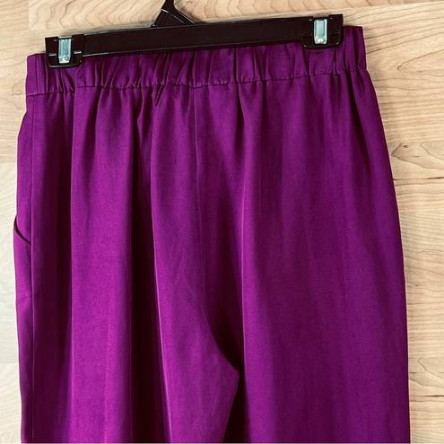 Harper  and Gray Size Small Wide Leg Pants with Pockets & Tie Waist