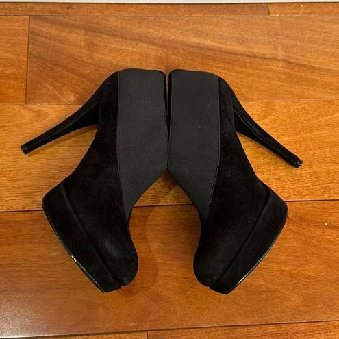 Stuart Weitzman NWOB  Greatneck Women’s Booties Black Suede Size 7