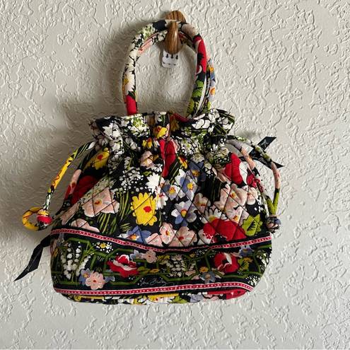 Vera Bradley  Poppy Fields Cinch Satchel Handbag