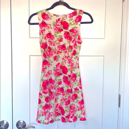 Divided Floral Dress