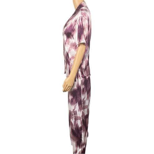 Jason Wu - NEW 2-Piece satin pajama set, short sleeve top & pants. Medium. NWT