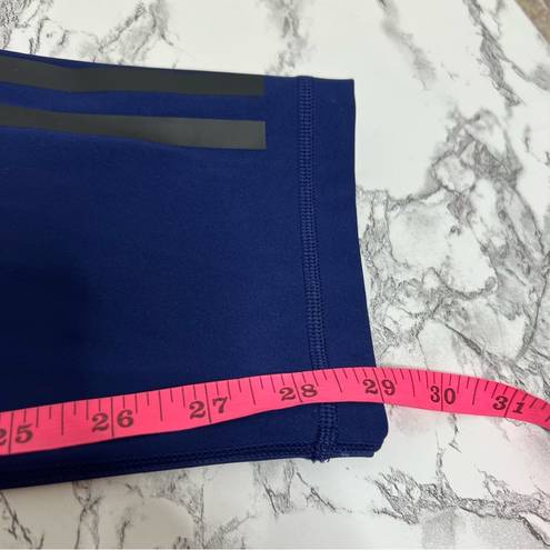 Ivy Park Adidas x  3 stripe legging blue with black stripe Sz 2X