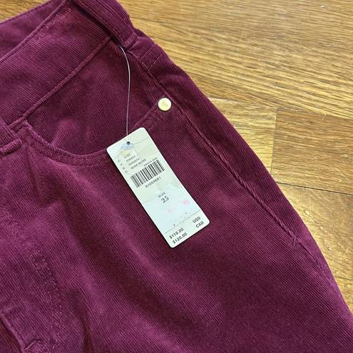 Pilcro  NWT Skinny High-rise Cords