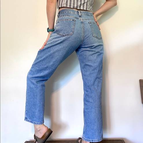 L.L.Bean Vintage  Mom Jeans High Rise Light Wash