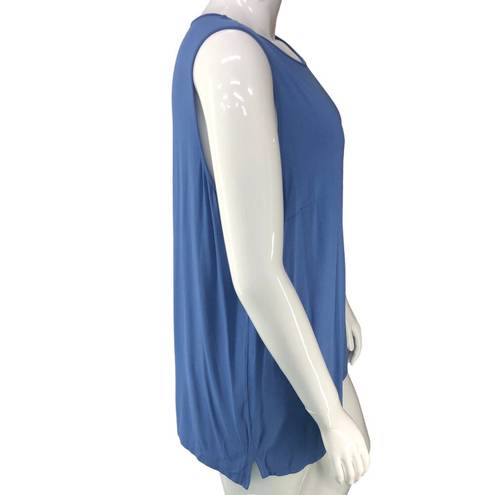 J.Jill  Wearever Collection Womens Size 2X Blue Tank Top