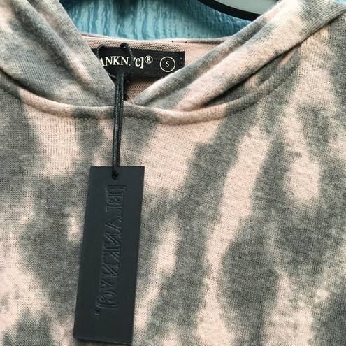 BLANK NYC NWT  “This Is All I Ask” Leopard Hoodie S