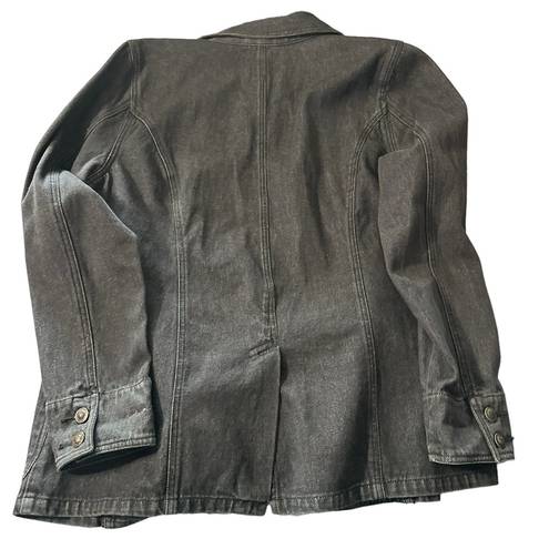 St. John’s Bay St.John's Bay women's medium faded black jean jacket/blazer