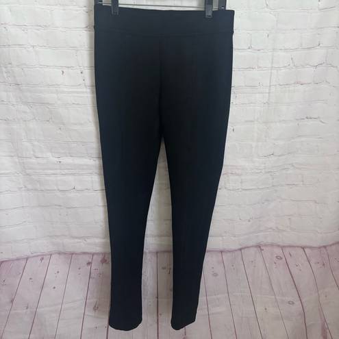 Andrew Marc  faux suede microfiber black leggings Size Small